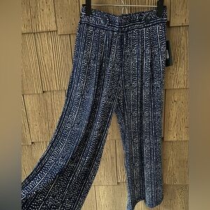 Robert Louis Navy Patterned Pants